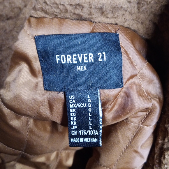 FOREVER 21 Teddy Coat Jacket Soft - Picture 3 of 3